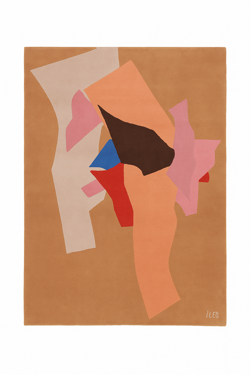 Tisca Abstract Hand-Tufted Wool Rug
