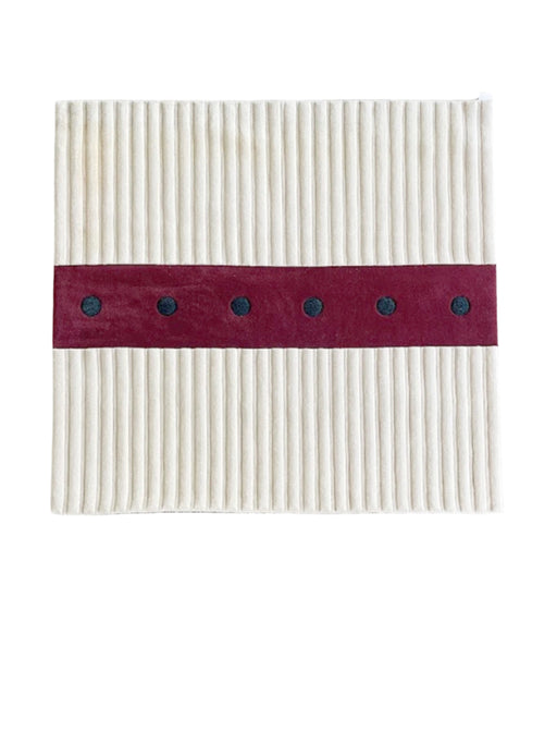 Tisca Meda Hand-Tufted Wool Rug 1980s France