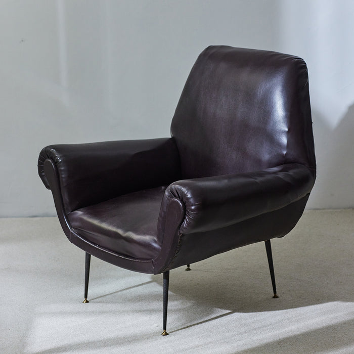 Armchair designed by Gigi Radice for Minott