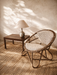 Rare Pair of Japanese Imaeda Rattan Lounge Chairs 1960s
