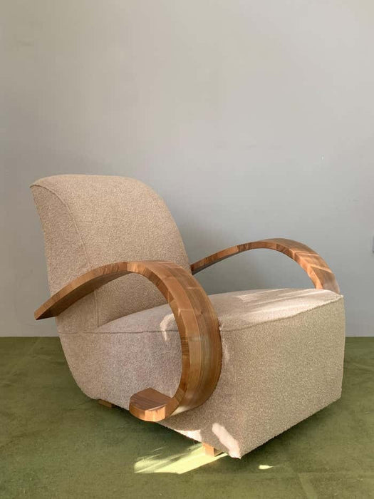 French Art Deco Comfortable Armchair from the 1930s