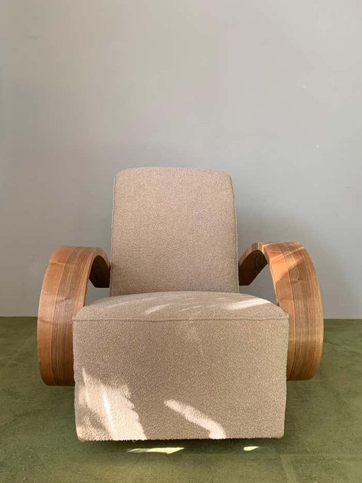 French Art Deco Comfortable Armchair from the 1930s