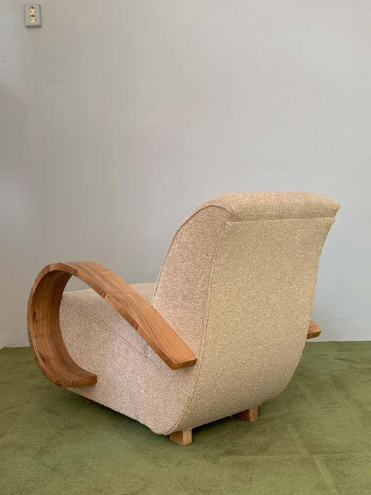 French Art Deco Comfortable Armchair from the 1930s