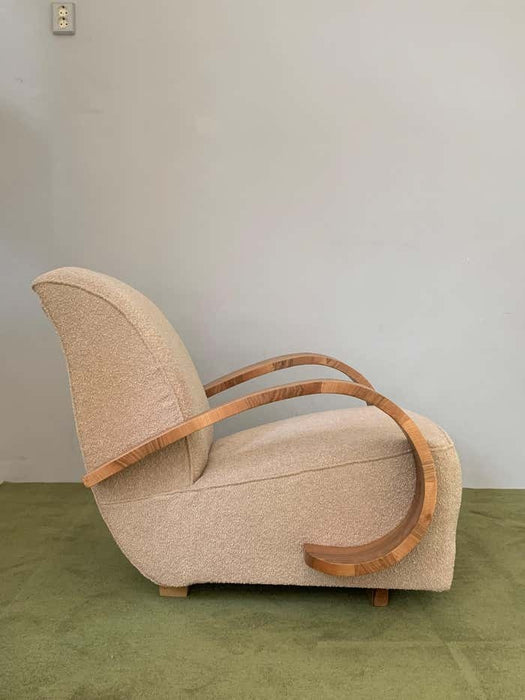 French Art Deco Comfortable Armchair from the 1930s