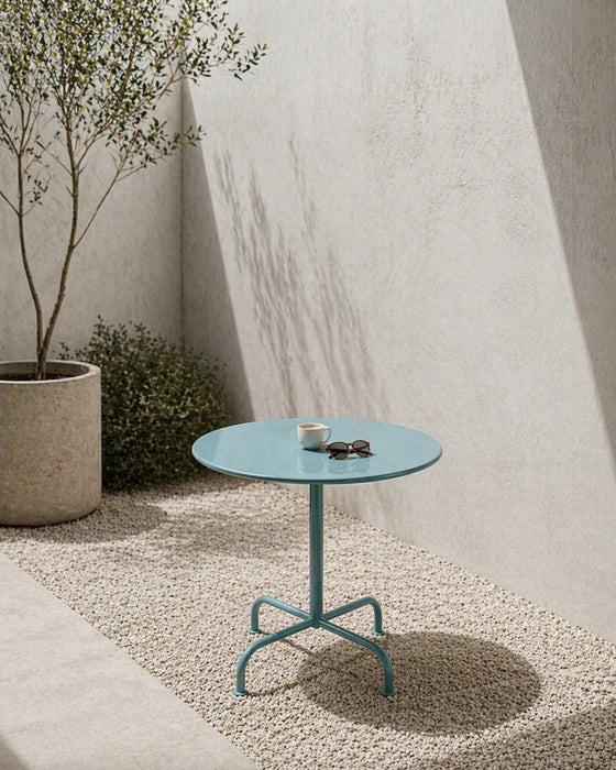  rare garden table, designed by Swiss architect and designer Max Ernst Haefeli 