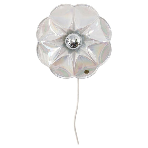 Mid-Century Iridescent Porcelain Wall Lamp, "PAN” by Goebel, , Germany 1970s