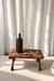 Sculptural Ribbed Ceramic Table Lamp Hungary 1970s