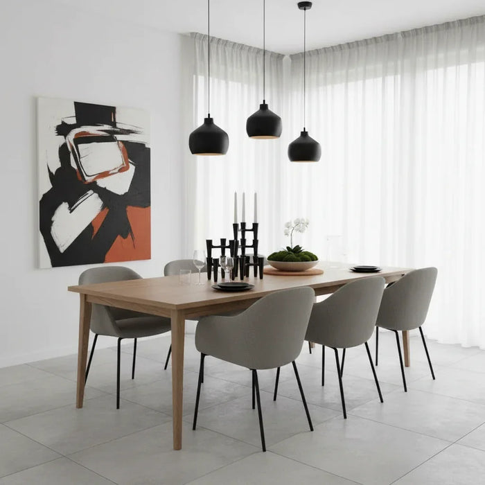 Set of 7 Black Candle Holders Design Koziol Hommage 2005 Germany