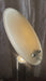 Adjustable Frosted Glass Disc Table Lamp, France 1990s