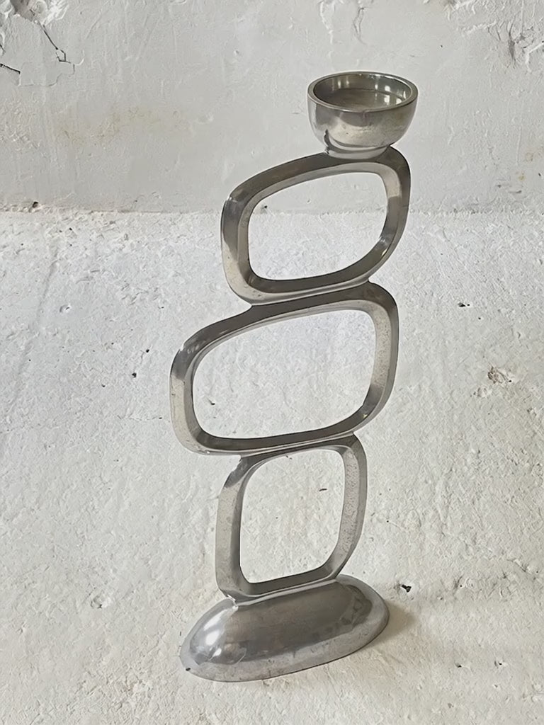 Sculpture / Candlestick Modern 1980s