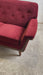 Mid-Century Modern Three-Seater Velvet Sofa, Swedish 1950s–1960s