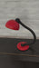 Klaus Hempel V3925/01 Red Desk Lamp for Hustadt Leuchten, Germany 1970s
