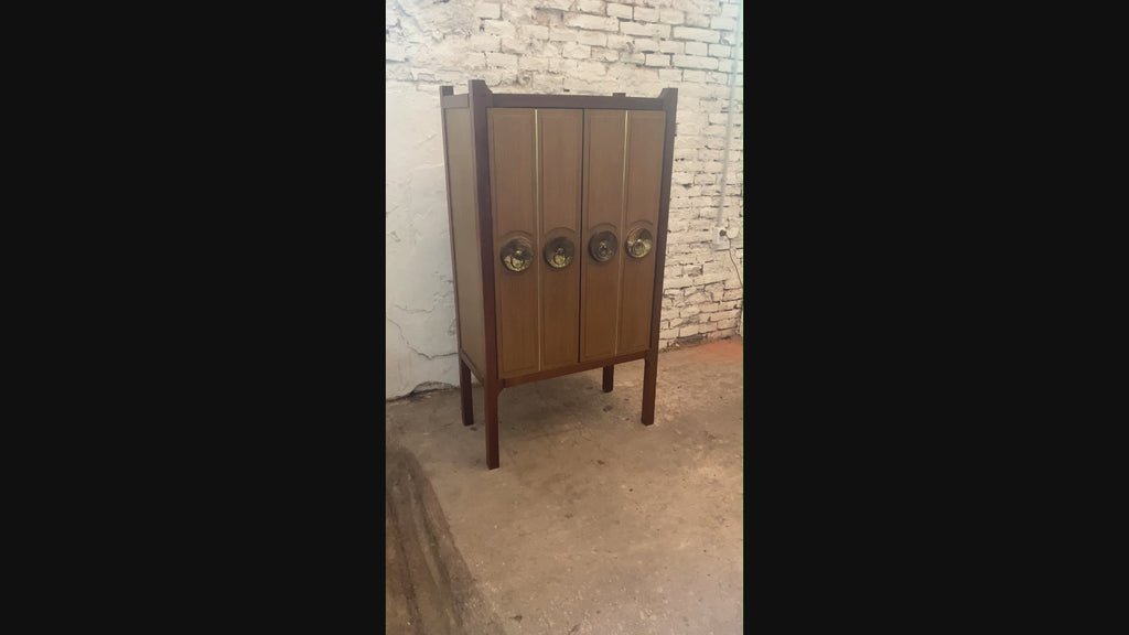 Hungarian Mid-Century Drink Cabinet by Sandor Bedecs
