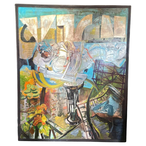 Untitled (Study), by Kazuo Yamada, Large Japanese Painting 2015