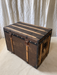 Early 20th Century Railway Travel Trunk Switzerland 