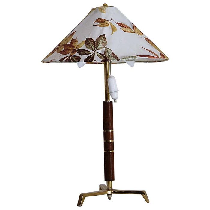Rare Midcentury Tripod Table Lamp Attributed to J. T. Kalmar, Austria, 1950