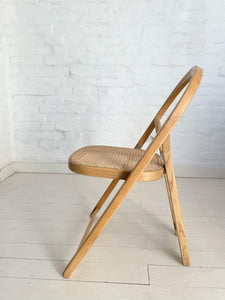 Italian Arca Folding Chair by Gigi Sabadin for Crasevig, 1970s