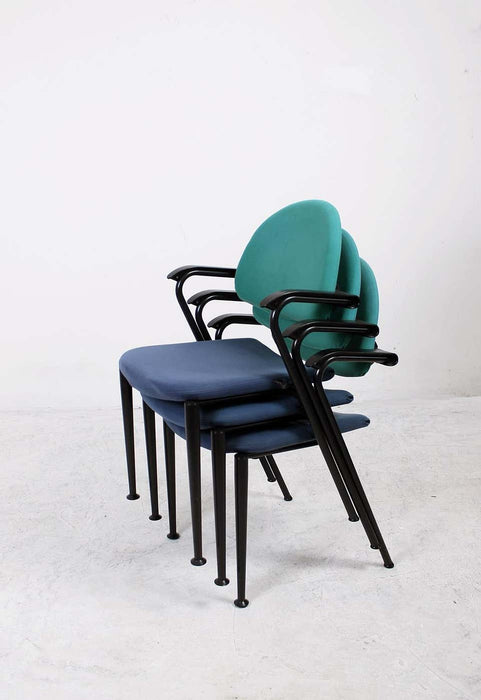 Large set of Postmodern Armchairs Summa by Mario Bellini for Vitra, 1990s