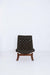 Scandinavian Modern Tufted Leather Lounge Chair, 1970