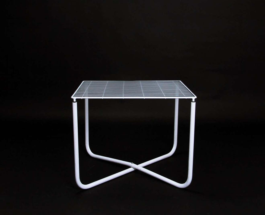 Postmodern White Jarpen Table by Niels Gammelgaard for Ikea, 1983