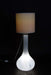 Murano Handblown Glass and Brass Floor Lamp, Italy